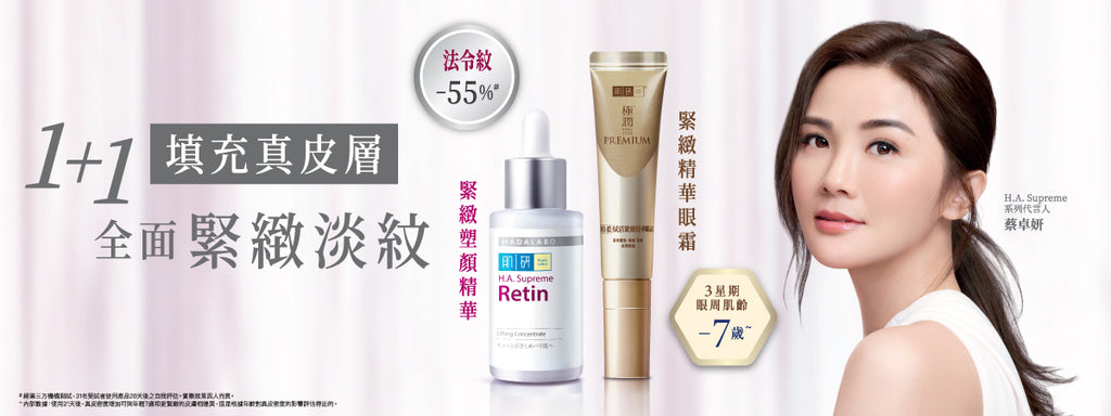 1+1 填充真皮層 全面緊緻淡紋